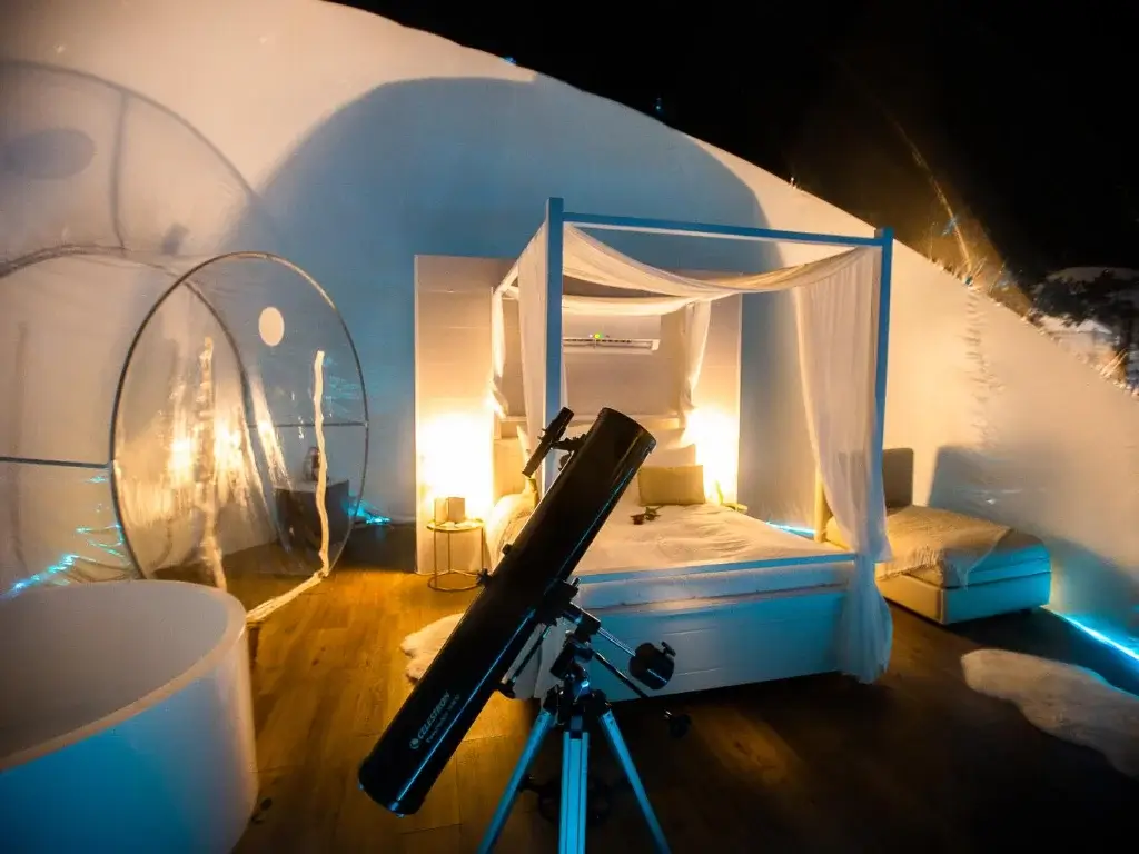 Hotel Burbujas Astronomicas Albarari Coruna 07